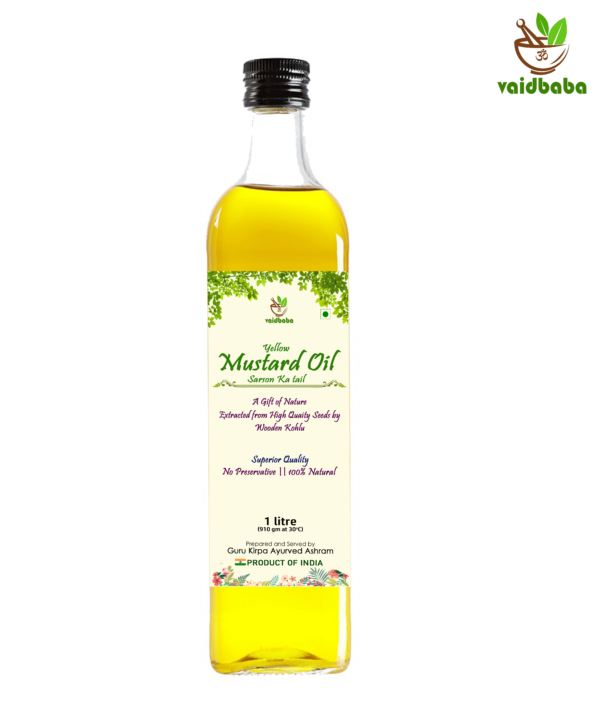 Vaid Baba Yellow Mustard Oil